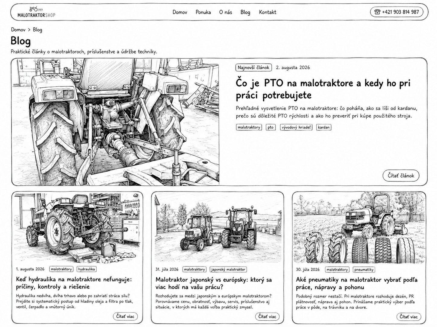 Blog Malotraktorshopu